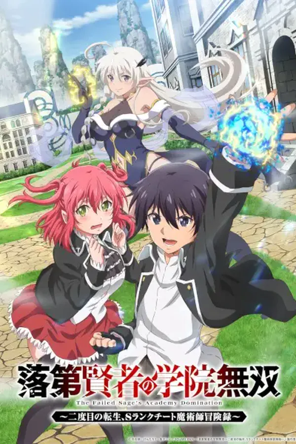 Ver Rakudai Kenja no Gakuin Musou: Nidome no Tensei, S-Rank Cheat Majutsushi Boukenroku Episodio 9 online